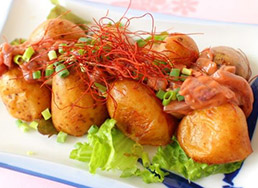 じゃがバター塩辛