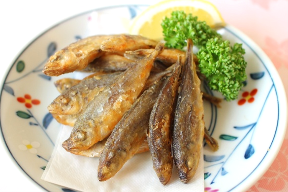 子鯵の唐揚げ