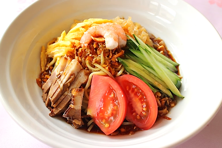 竹岡式ラーメン風　冷やし中華【NEW】