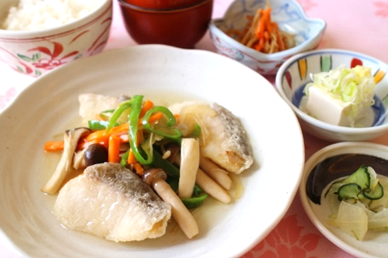 白身魚の和風きのこあんかけ【NEW】