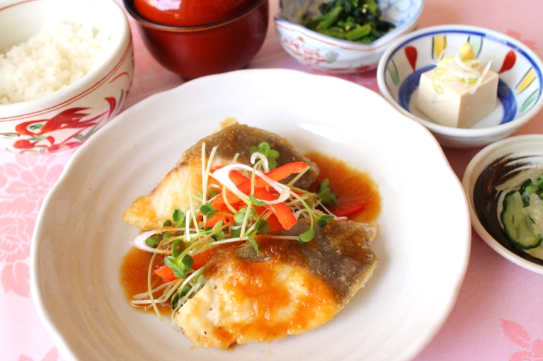 白身魚の甘酒ジンジャーソース【NEW】